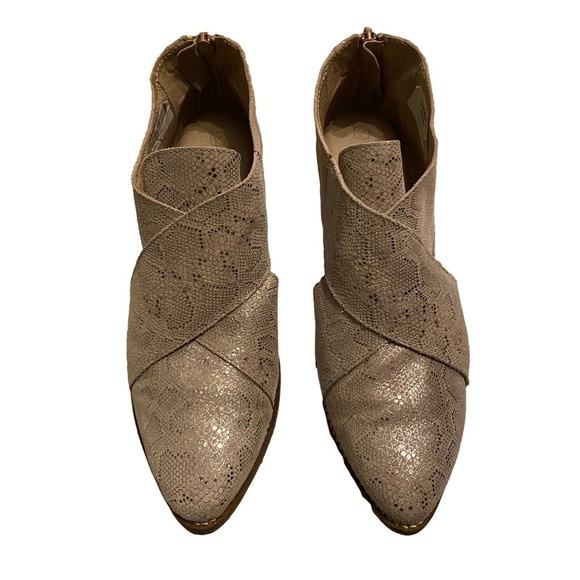 UNITY IN DIVERSITY x Lavorazione Artigiana Italian Snakeskin Leather Booties 37 - Picture 8 of 16